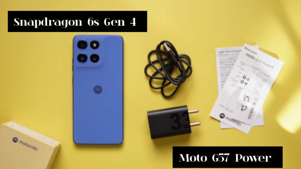 Moto G57 Power Snapdragon 6s Gen 4