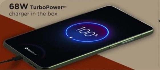 Motorola Edge 70 5000 mAh Battery with 68W TurboPower Charcching