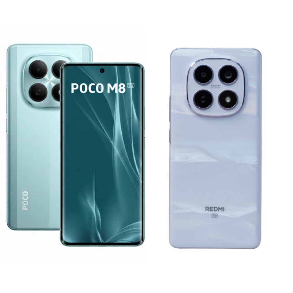 POCO M8 5G vs Redmi Note 15 5G All Varrtins and Storage Options