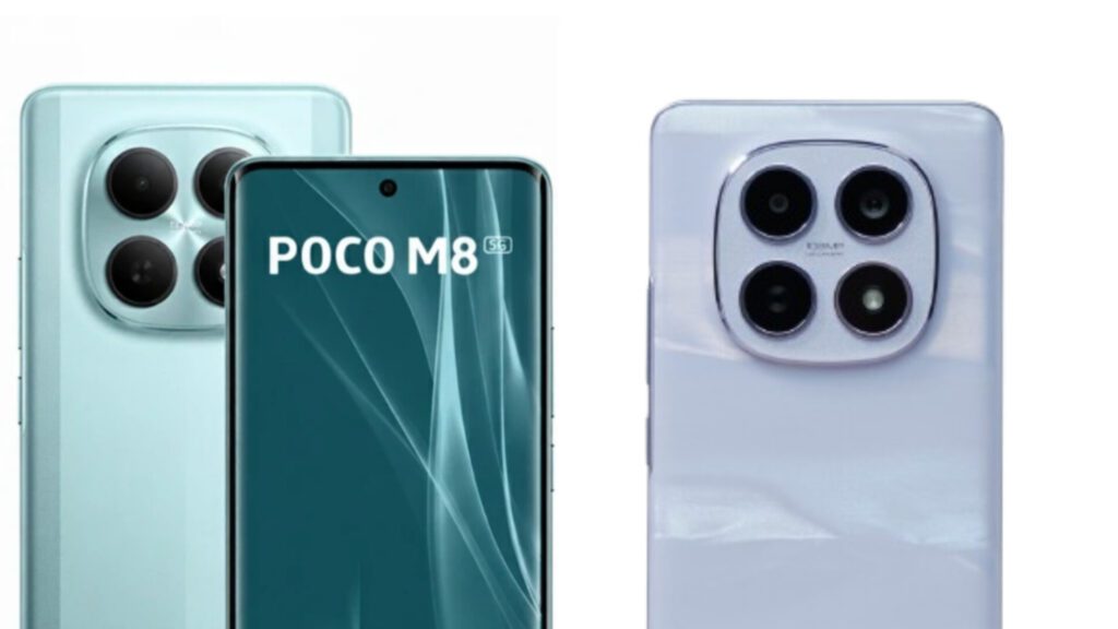 POCO M8 5G vs Redmi Note 15 5G Display