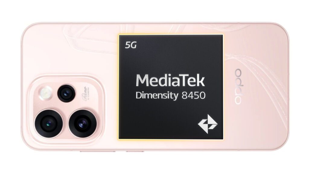 Oppo Reno 15 Pro Mini 5G Proseser MediaTek Dimensity 8450