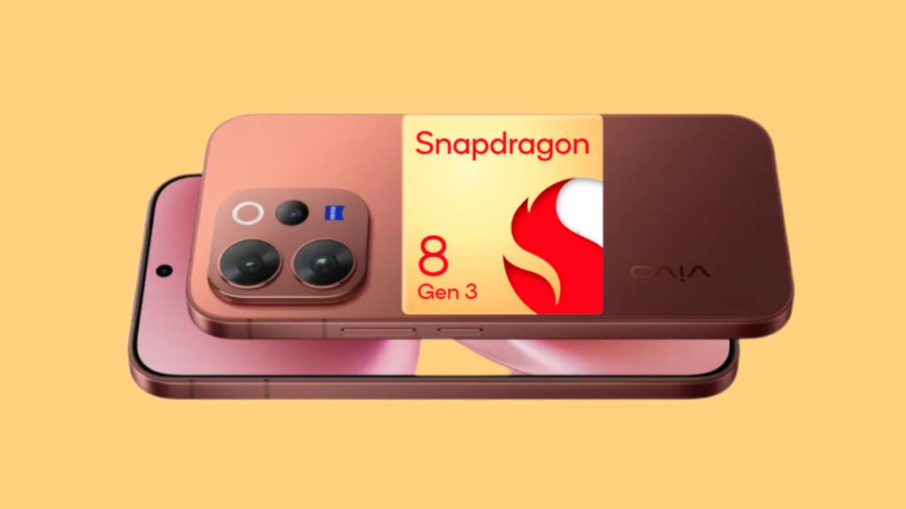 Vivo v70 elite Smartphone Proseser Snapdragon 8 Gen 3