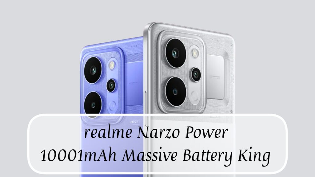 realme NARZO Power Full Specifications and Price