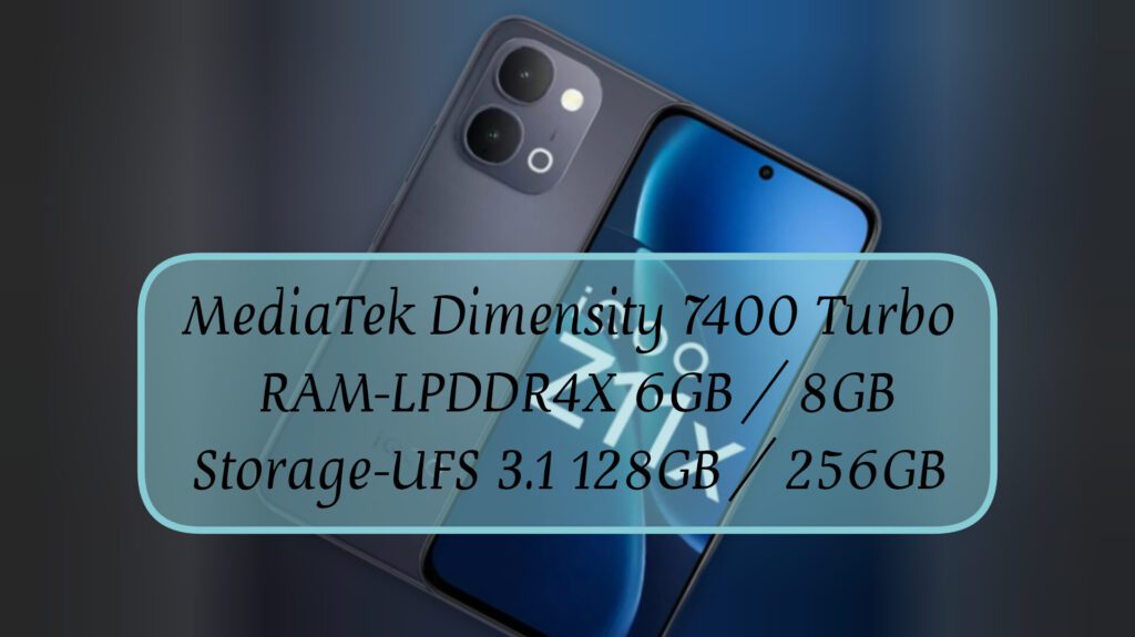 iQOO Z11X 5G MediaTek Dimensity 7400 Turbo Chip 
