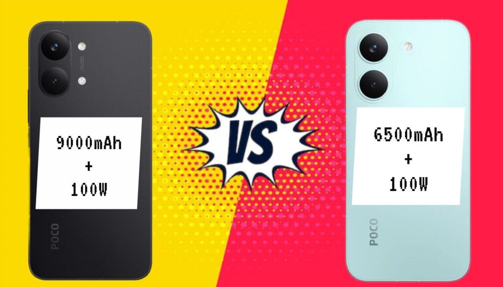 POCO X8 Pro 5G Vs Poco X8 Pro Max 5G Full Battery Comparison