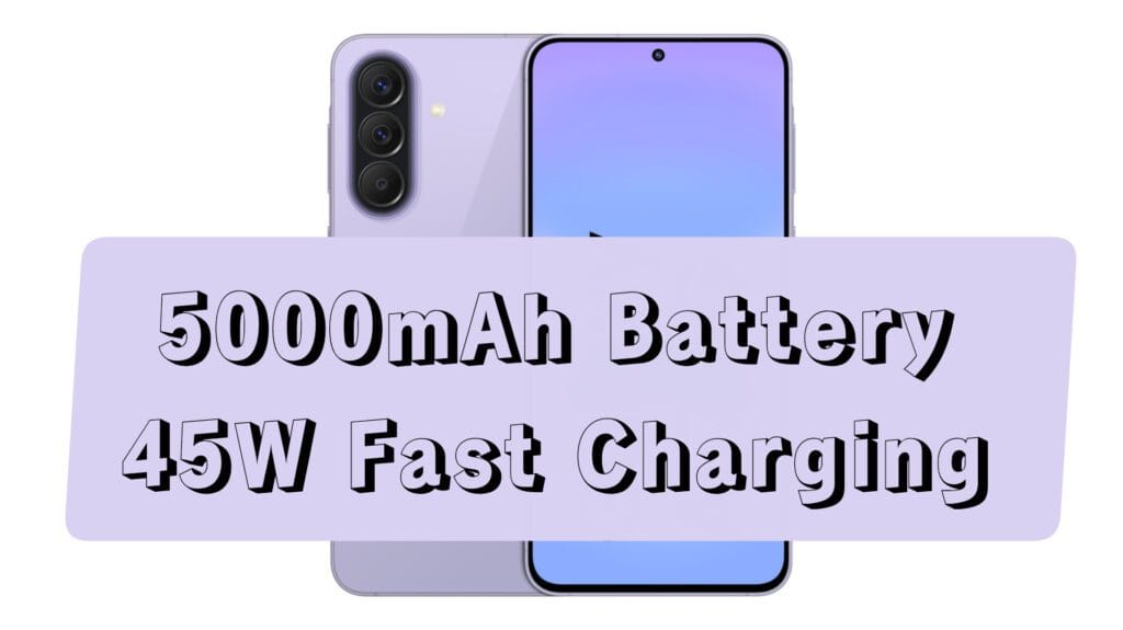 Samsung Galaxy A57 Battery and Charging