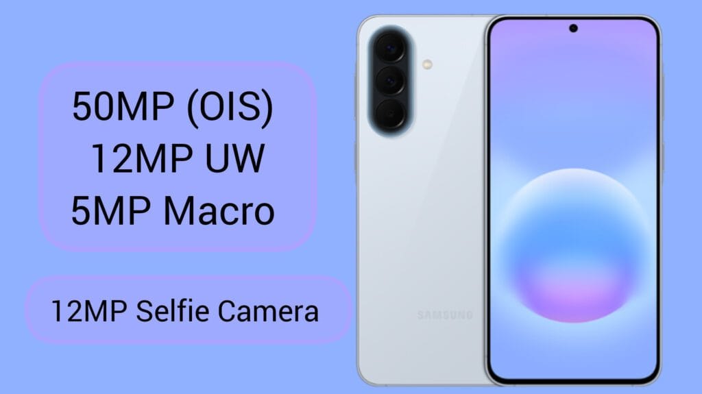 Samsung Galaxy A57 Camara Specifications