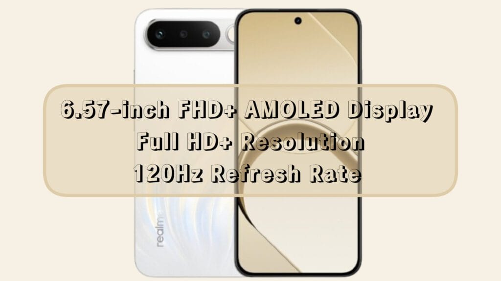 Realme 16 5G Display Specifications and Details
