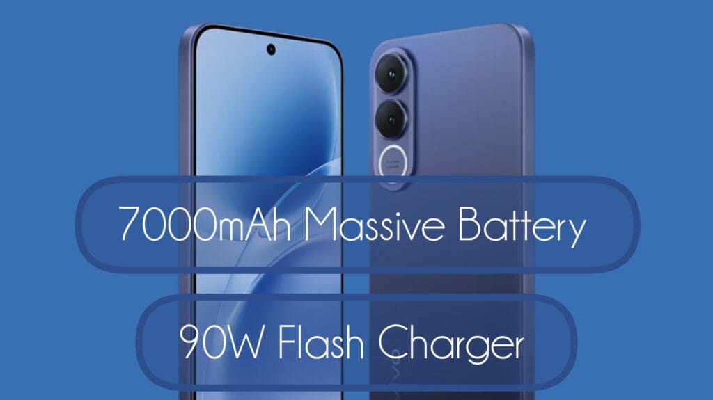 Vivo V70 FE 7000mAh Massive Battery With 90W Flash Charger