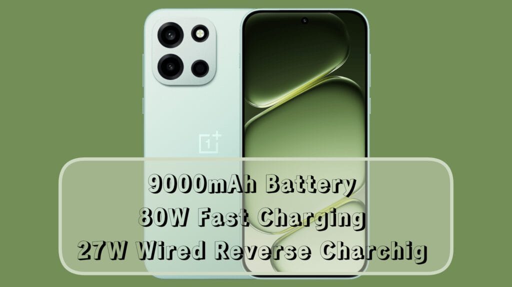 OnePlus Nord 6 9000mAh Massive Battery with 80W Fast charging