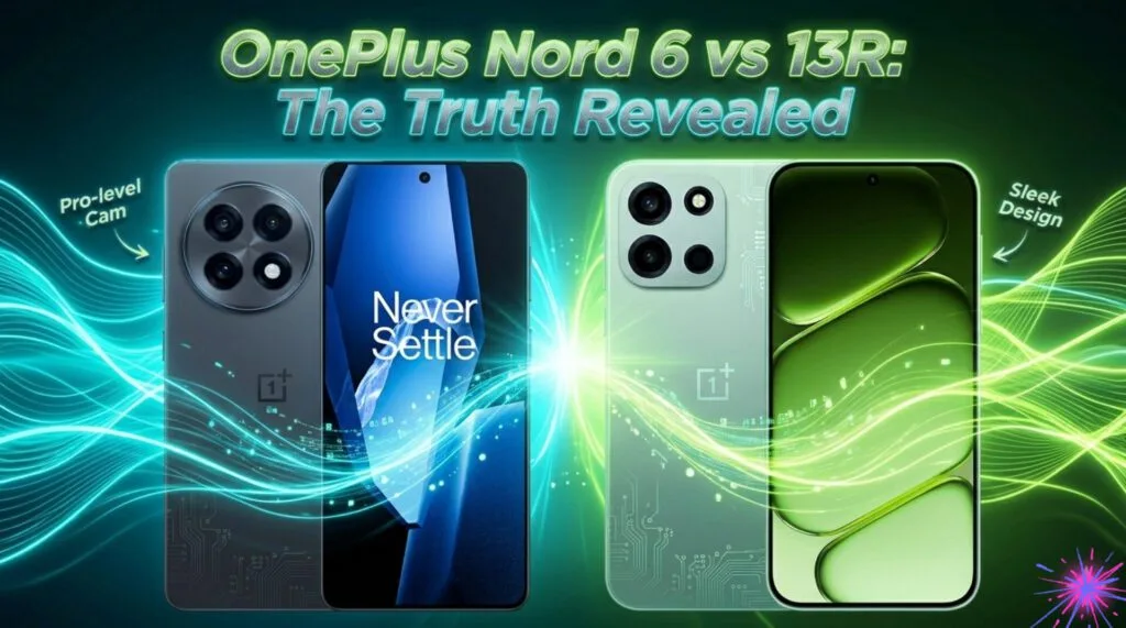 OnePlus Nord 6 vs OnePlus 13R – The Truth Revealed (Full Comparison)